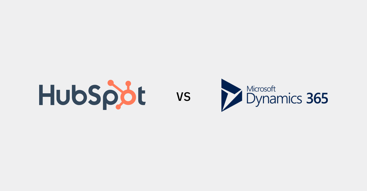 HubSpot vs Microsoft Dynamics 365